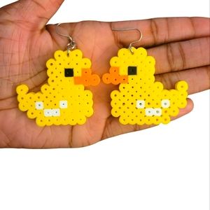 Rubber ducky earrings 3/$15